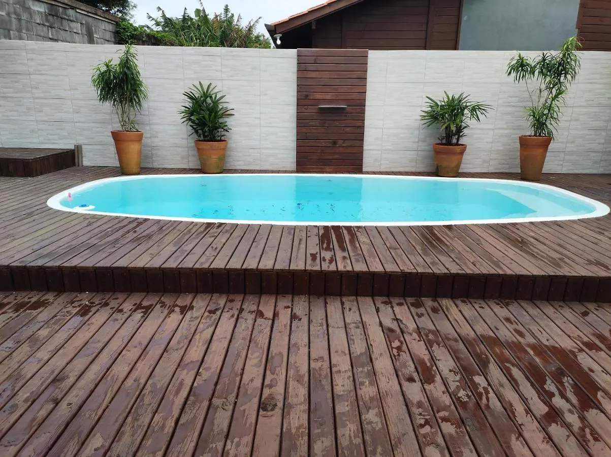 フロリアノポリス Casa Campeche Com Piscina Temporadaヴィラ
